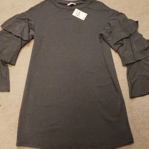Nordstrom sweater gray dress